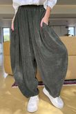 The Terry B Sia Pant Deep Moss